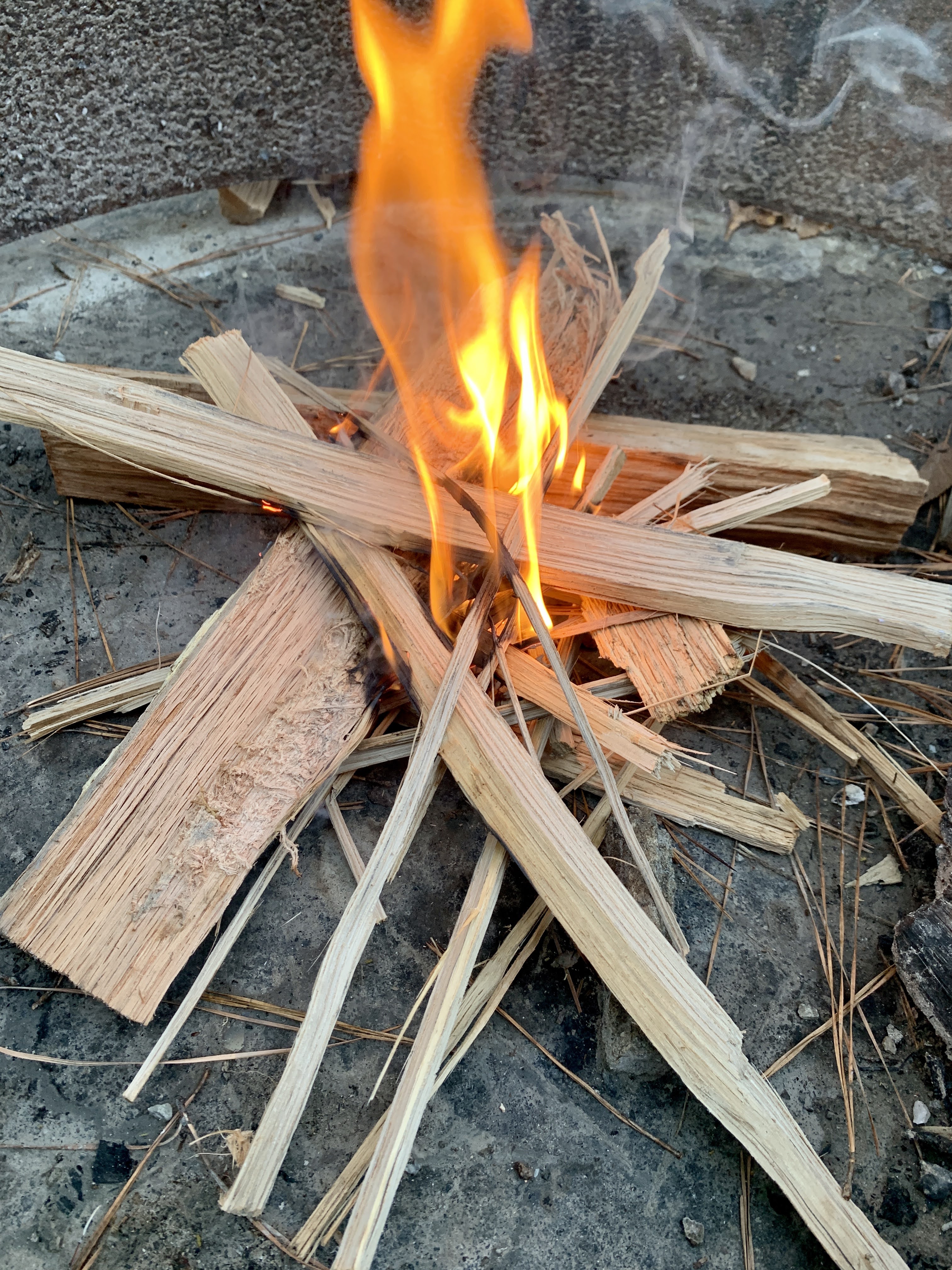 Camping in October